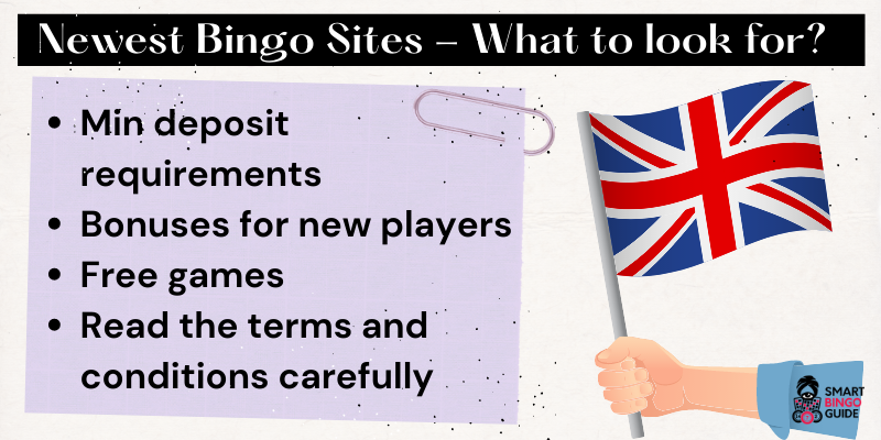 Newest bingo sites UK - What to look for