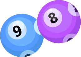 two bingo balls
