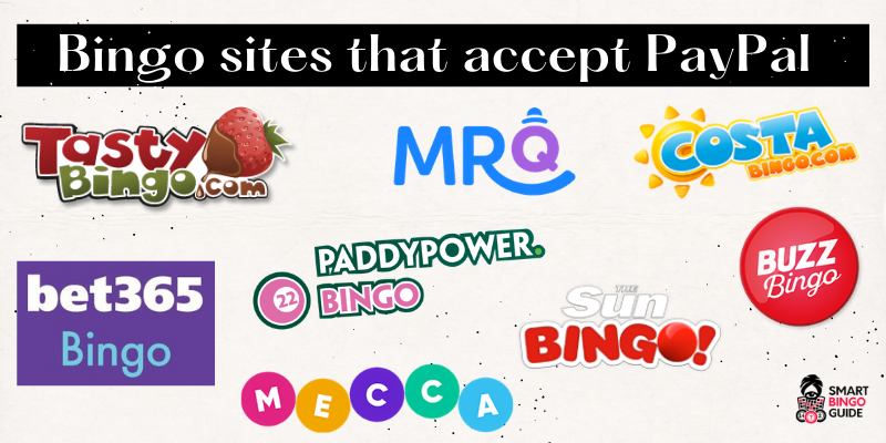 Bingo sites that accept PayPal & bingo games