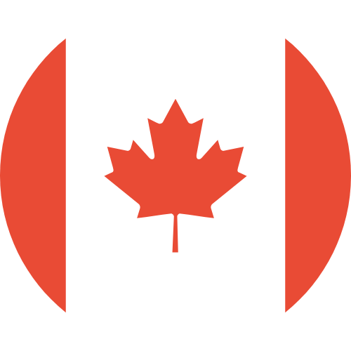 Canada round flag - Bingo with Sign Up Bonus