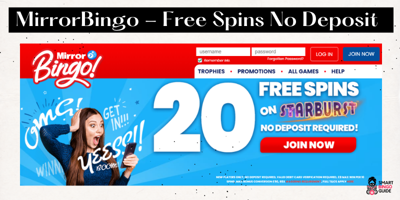 Mirror bingo - real money no deposit free bingo bonus sites