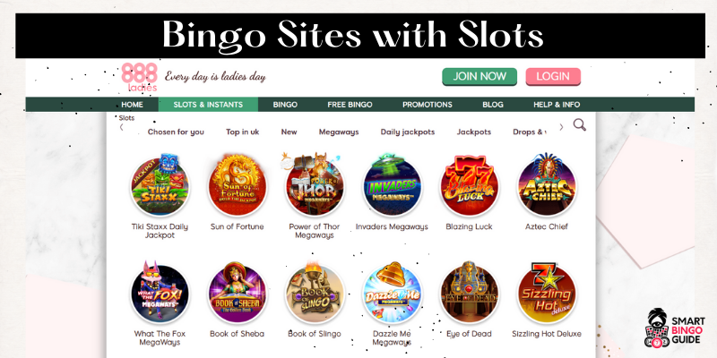 888ladies - bingo sites with slots