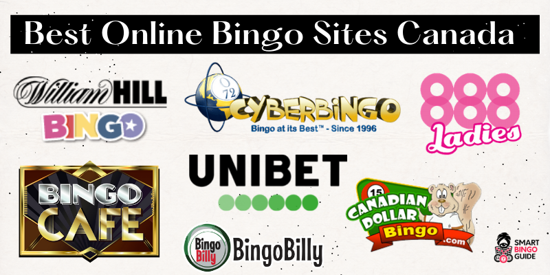 Best online bingo sites Canada with logos