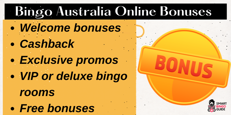 Bingo Australia online bonuses and bonus sign