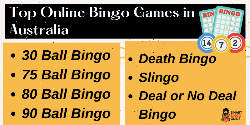 List of top online bingo real money in Australia games - bingo cards & balls