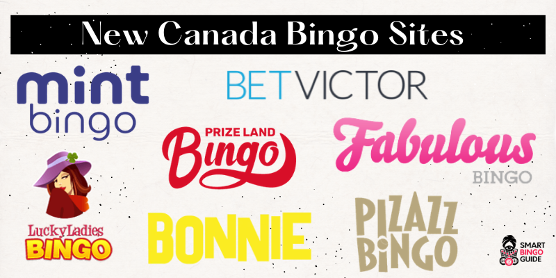 New bingo websites in CA with logos